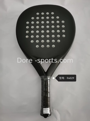OEM Soft Eva Foam Custom  Padel Racket Full Carbon 3k 12k 18k Fiber By Manufacture