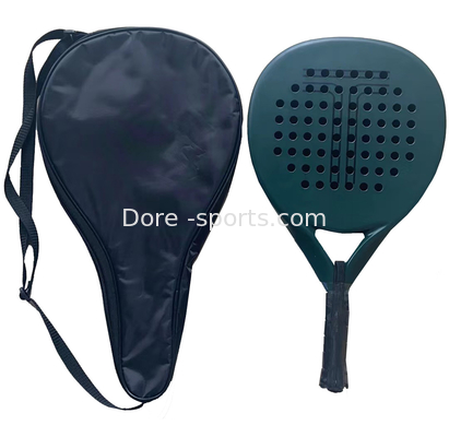 OEM Soft Eva Foam Custom  Padel Racket Full Carbon 3k 12k 18k Fiber By Manufacture