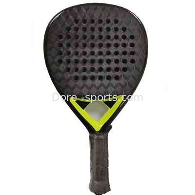 Custom Manufacture Full Carbon  3K 12K 18K Fiber ,OEM LOGO Padel Racket Wholesalefor  High Qualit Padel Racket