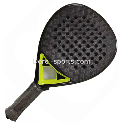 Custom Manufacture Full Carbon  3K 12K 18K Fiber ,OEM LOGO Padel Racket Wholesalefor  High Qualit Padel Racket