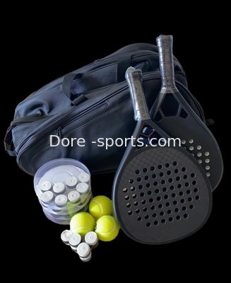 High Quality OEM Full Carbon Fiber Paddle Tennis Racket 3K 12K 18K 3D Print