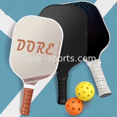 USA Pickleball Approved Carbon Fiber Paddle | Rough Texture Carbon Surface for Maximum Spin & Cushioned Perforated Contour Grip for Anti-Slip Control