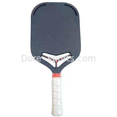 New Pickleball Approved Rough Texture Carbon Surface for Spin & Cushioned Perforated Contour Grip Against Slipperiness