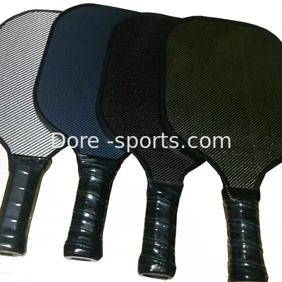 New Pickleball Approved Rough Texture Carbon Surface for Spin & Cushioned Perforated Contour Grip Against Slipperiness