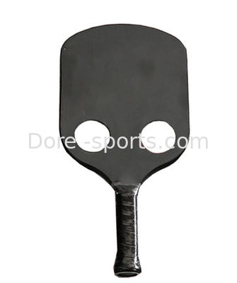 USA Pickleball Approved Rough Texture Carbon Surface for Spin & Cushioned Perforated Contour Grip Against Slipperiness