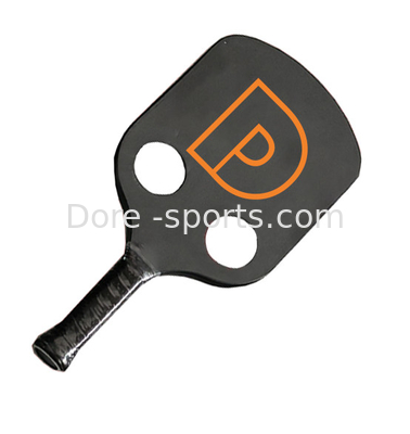 USA Pickleball Approved Rough Texture Carbon Surface for Spin & Cushioned Perforated Contour Grip Against Slipperiness