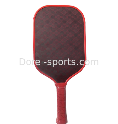 Carbon Fiber And Kevlar Blend Texture Surface PP Honeycomb Foam Injected Kevlar Pickleball Paddle Thermoformed