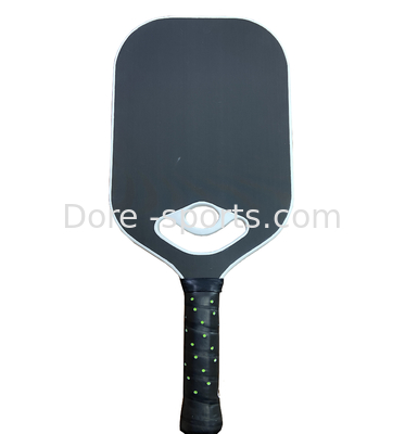 Carbon Fiber And Kevlar Blend Texture Surface PP Honeycomb Foam Injected Kevlar Pickleball Paddle Thermoformed