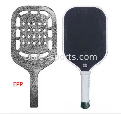 USA Pickleball Approved Carbon Fiber Paddle | Rough Texture Carbon Surface for Maximum Spin & Cushioned Perforated Contour Grip for Anti-Slip Control