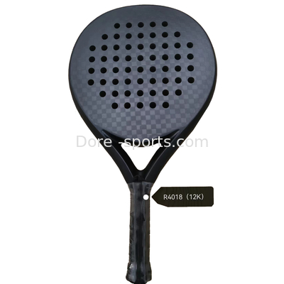 DD019 High End Big Brand Design Professional 3K Full Carbon Fiber Glass Fiber Padel Racket