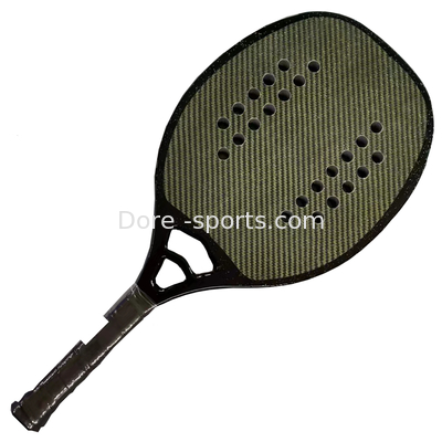 DD033 Kevlar Trending Material Enduring beach paddle rackets Carbon beach tennis rackets
