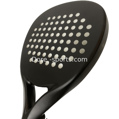 Full Carbon Fiber Rackets ( Carbon Fiber)+EVA Beach Tennis Racket, Custom Made Padel Racket Profesional, Padel Raqueta d