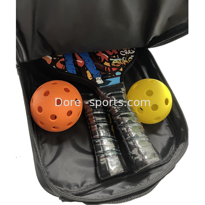 Custom Professional PVC  Carbon Fiber Padel Rackets Carbon Fiber Glass Fiber Padel Racket