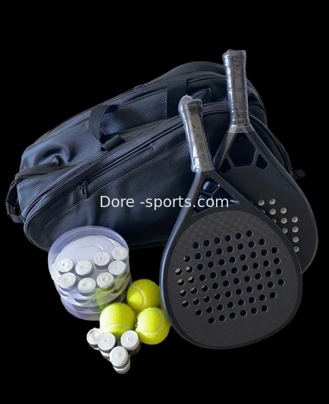 High Quality OEM Full Carbon Fiber Paddle Tennis Racket 3K 12K 18K 3D Print