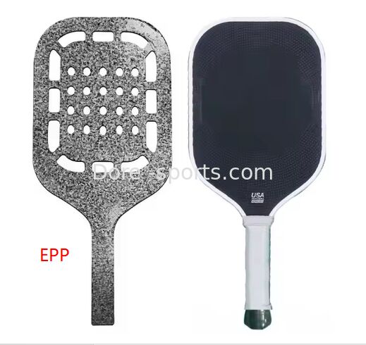 USA Pickleball Approved Carbon Fiber Paddle | Rough Texture Carbon Surface for Maximum Spin & Cushioned Perforated Contour Grip for Anti-Slip Control
