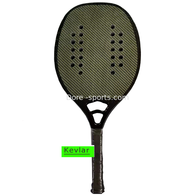 DD033 Kevlar Trending Material Enduring beach paddle rackets Carbon beach tennis rackets